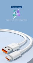 USB-C oplaadkabel / datakabel 2M geschikt voor Samsung, Huawei, OnePlus, Oppo, Motorola en meer