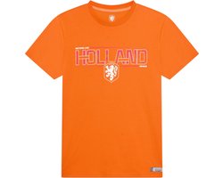 Nederlands Elftal T-shirt Heren - Maat XL - Officiële KNVB Kleding - Oranje T-Shirt - Holland