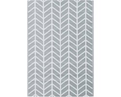 vidaXL - Buitenkleed - ARAKIL - 160x230 - cm - PP - grijs