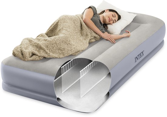 Intex Pillow Rest Mid-Rise Luchtbed met ingebouwde pomp - 191 x 99 x 30 cm