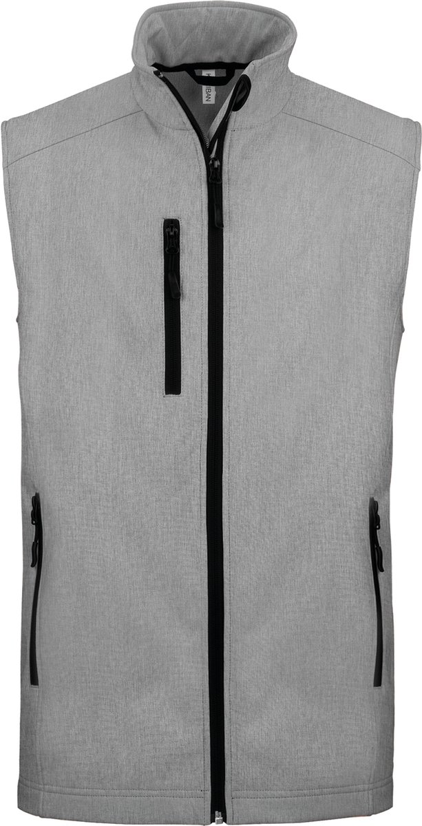 Kariban Softshell bodywarmer K403 - Marl Grey - 4XL