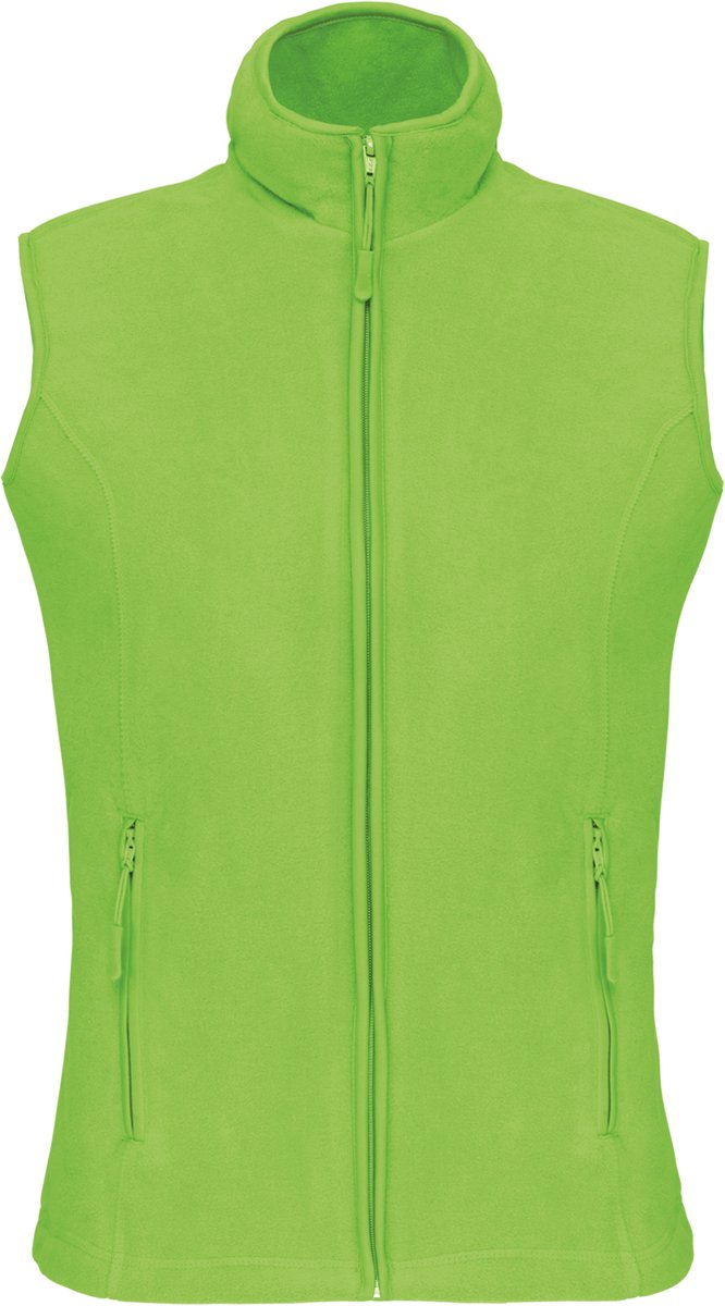 Kariban Bodywarmer van microfleece dames K906 - Lime - XL