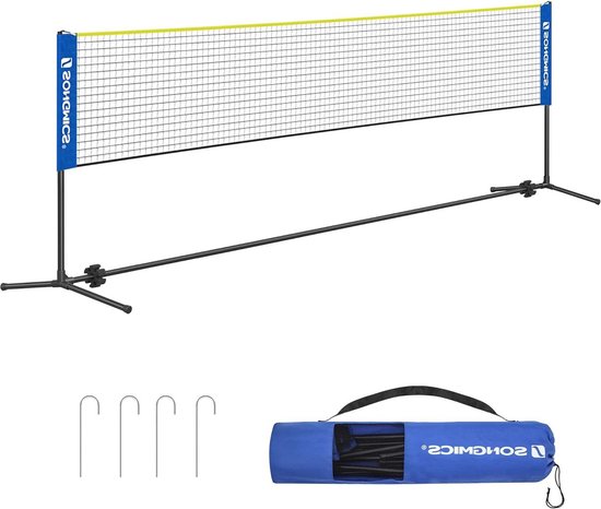 Badmintonnet Training Voor In De Tuin - Mesh Tennisnet Voor Spelletjes En Wedstrijden Badmintonnet