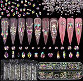 Ensemble strass AB - Strass à ongles / Diamants à ongles / Gemmes à ongles /