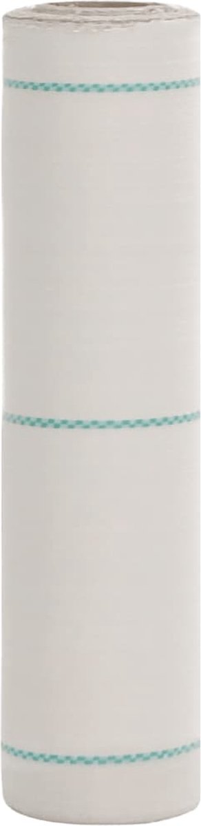 vidaXL - Worteldoek - 0,5x100 - m - polypropeen - wit