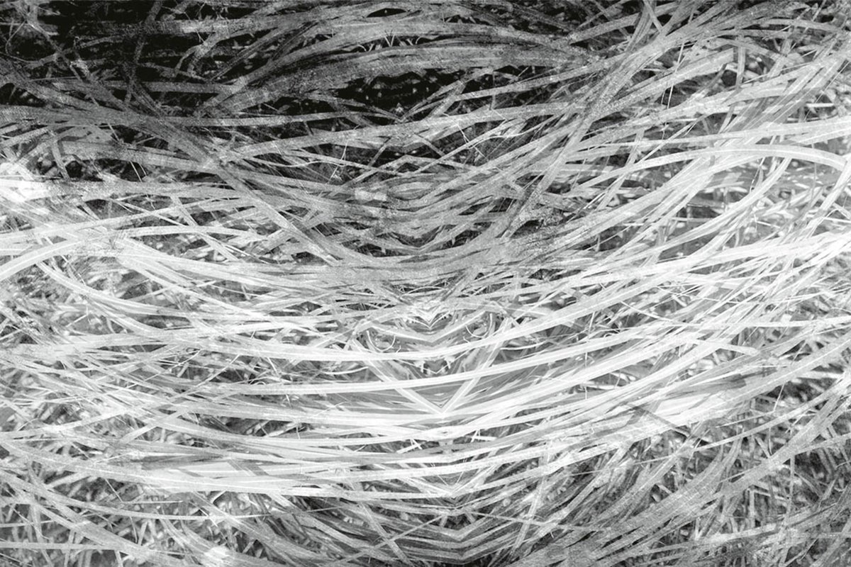 Fotobehang - Hay Abstract II 375x250cm - Vliesbehang