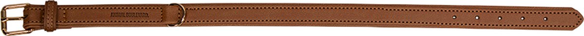 Animal Boulevard Ab31201 - Hals- En Leibanden - Hond - Ab Promenade Halsband Van Kunstleer Cognac-20mmx40-50cm - Maat: 20mmx40-50cm