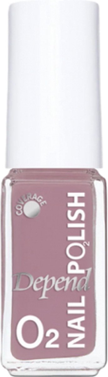 Goedkoopste Depend Cosmetic | O2 Nail Polish | Nagellak |Paars/lila | nr.753 | 5ml