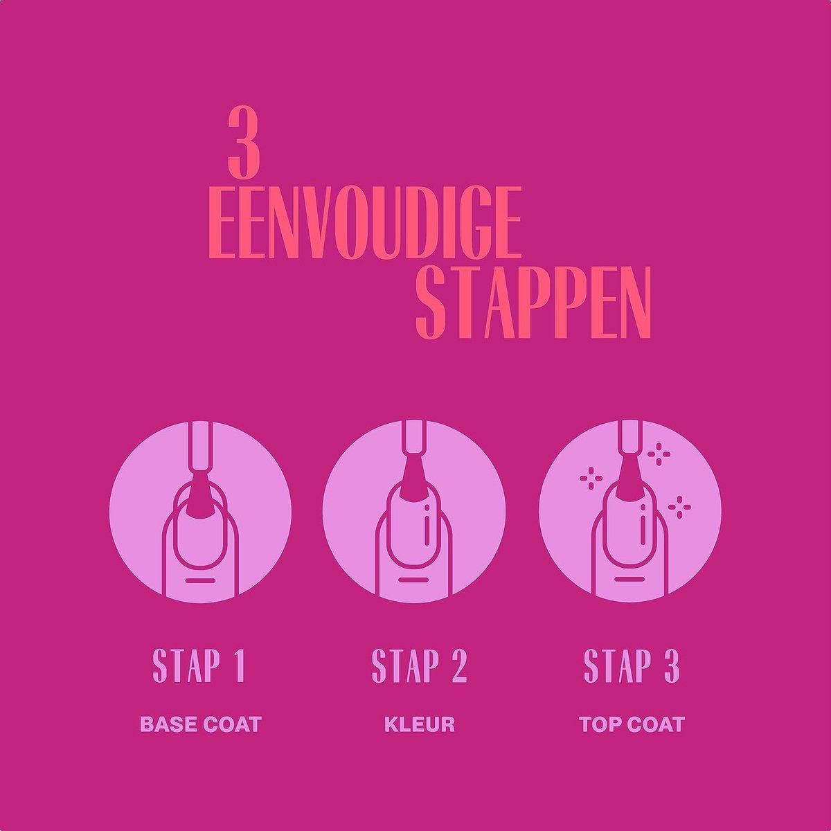 Pink Gellac Peel Off Base Coat – 15 ml - Afbeelding 3