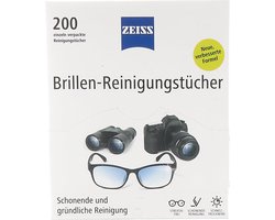 ZEISS - Lens Wipes - 200 Reinigingsdoekjes - Voordeelverpakking