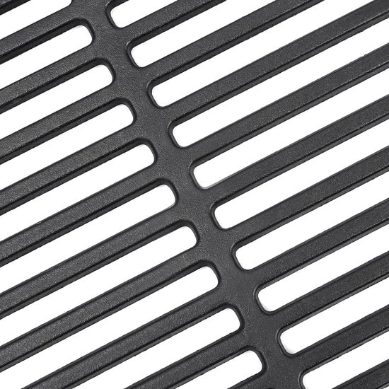 Gietijzeren Grillrooster Denmay 67x40 Cm – Voor Gasgrill, Houtskoolgrill, BBQ, Geëmailleerd Denmay Grill Accessoire