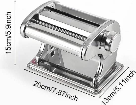 Nivard Pastamaker - Pastamachine - Spaghetti - Noodles - Tagliatelle - Keukenmachine van Nivard — afbeelding 3