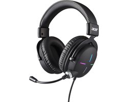Acer Nitro Gaming Headset 200 - Geschikt voor PC/PS4/PS5/Xbox/Switch - RGB - Zwart