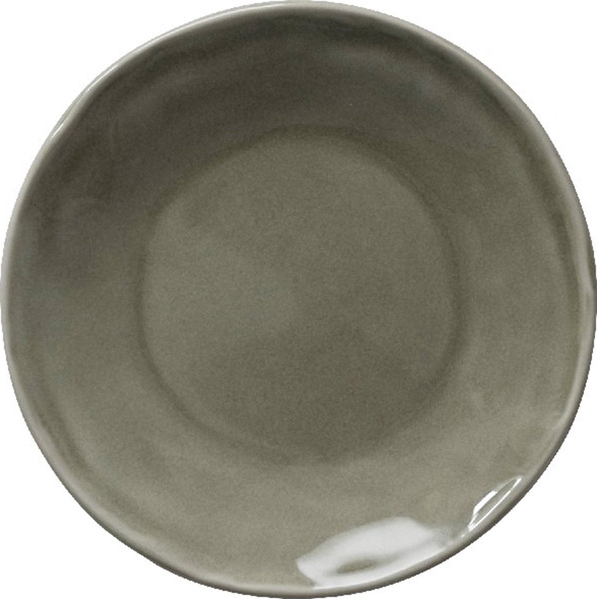 Dutch Rose Bord Plat 17 cm Olijf