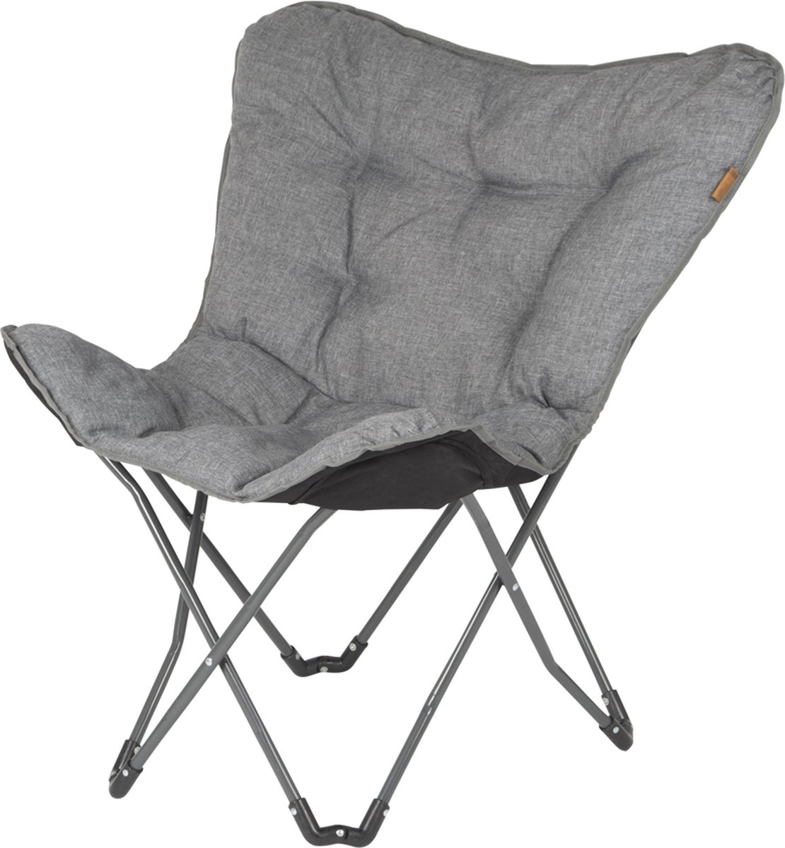Bo-Camp Urban Outdoor collection - Vlinderstoel - Redbridge - Oxford polyester - Grijs