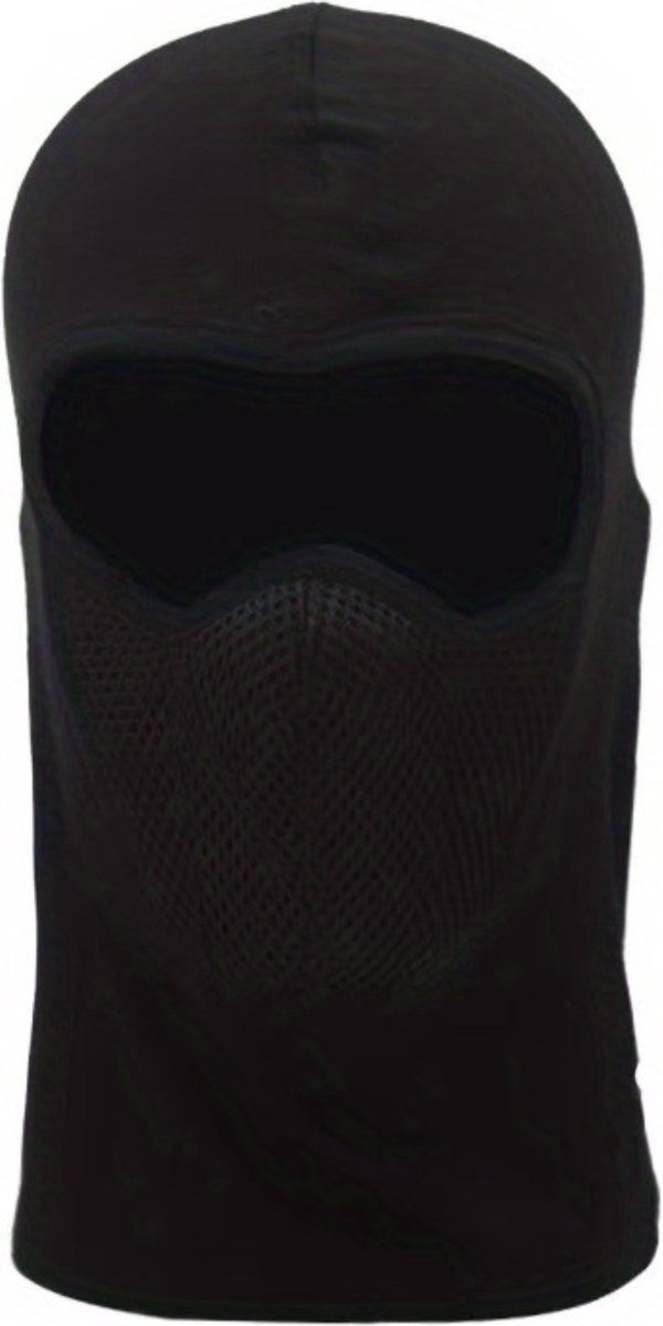 Nivard Ski Mask Bivakmuts Balaclava Ski Masker Face Mask Full Face Mask Winter Masker Zwart