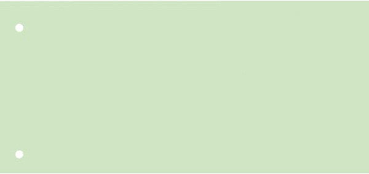 Scheidingsstrook qbasic 240x105mm 50vel groen | 24 stuks