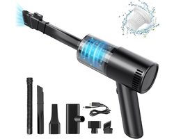 WHJC® Draagbare Vlekkenreiniger - Tapijtreiniger - Vlekkenreiniger - Kruimeldief - Kruimeldief Best Verkocht - Handstofzuiger - Kruimeldief Snoerloos - Kruimelzuiger - Mini Stofzuiger - Kruimelzuigers