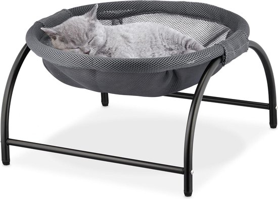 Relaxdays katten hangmat - met pootjes - kattenmand