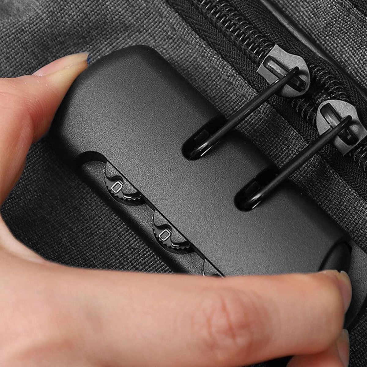 Fireproof Document Box With Lock-2 Layer File Cabinet Storage Bag With Multiple Pockets, Water - View #9