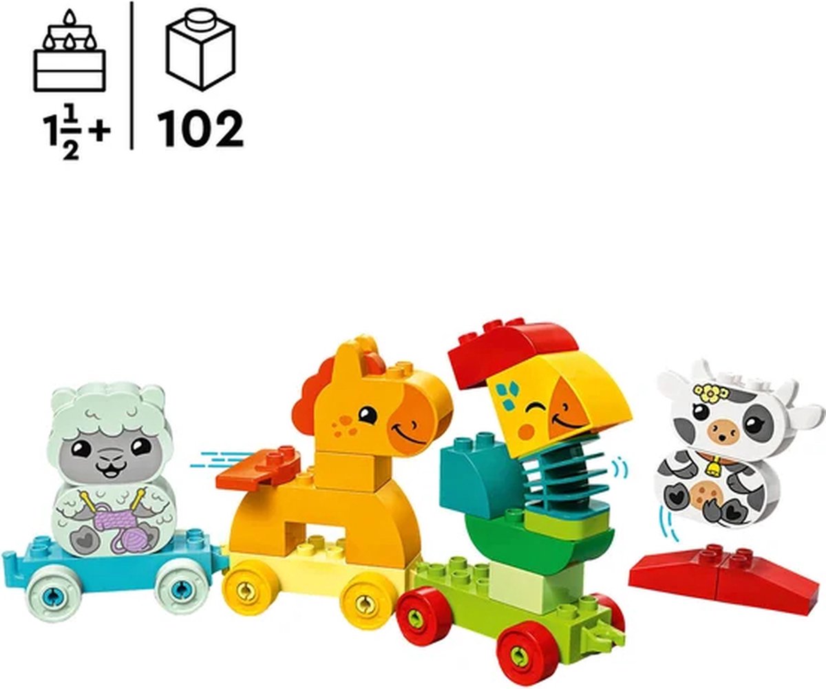 LEGO DUPLO Mijn eerste dierentrein - 10412 — afbeelding 11