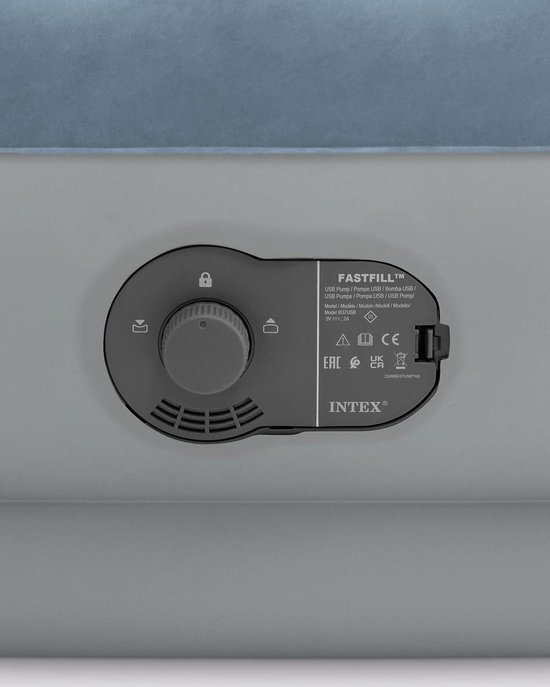 Dura-Beam Comfort 64159 Luchtbed met Fastfill USB-pomp - Opgeblazen afmetingen: 152 cm x 203 cm x 36 cm van Merkloos — afbeelding 2