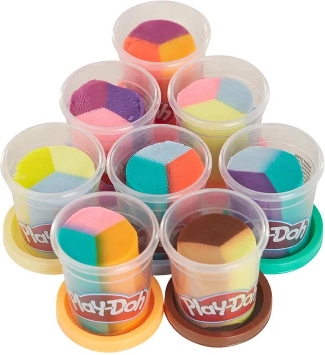 Play-Doh Haarsalon Speelset - Boetseerklei - Inclusief 6 Play-Doh potjes - Knutselen voor kinderen — afbeelding 8