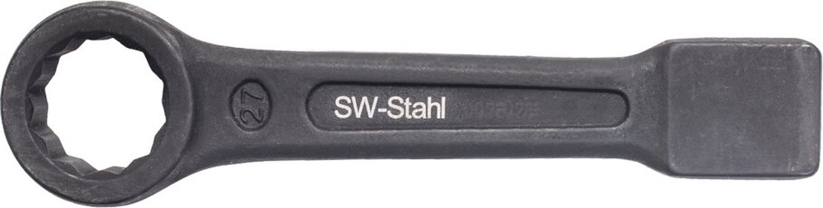 SW-Stahl 00264L Messing knokkelsleutel, twaalfkant, 36 mm