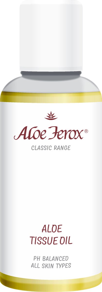 Goedkoopste Aloe Ferox Tissue Oil Huidolie 100 ml - verzorgend voor huid en haar - mineraalrijk - bij littekens en striae - massage olie