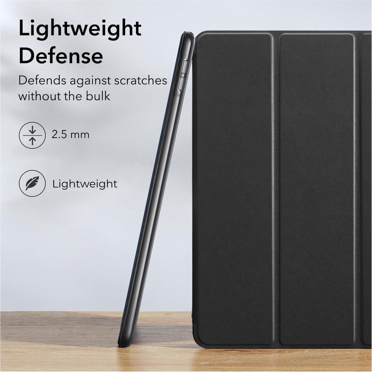 Swissten – iPad 10th Gen. (2022) Book Case – 10.9″ – Zwart