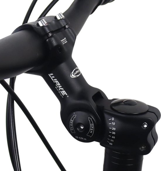 Potence Vélo 31,8 Mm - Longueurs 70 à 110 Mm, Angle 35°, Compatible VTT, Route, BMX, En Alliage Aluminium Renforcé - 2