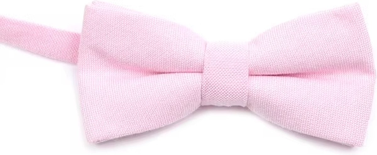 Strik Vlinderdas - Roze Pastel - Kind Zoon