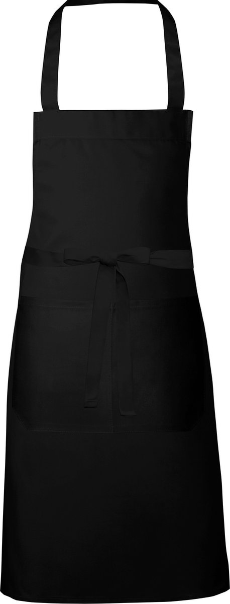 Hobbyschort met zak - Black - 80 x 70 cm - Link Kichen Wear