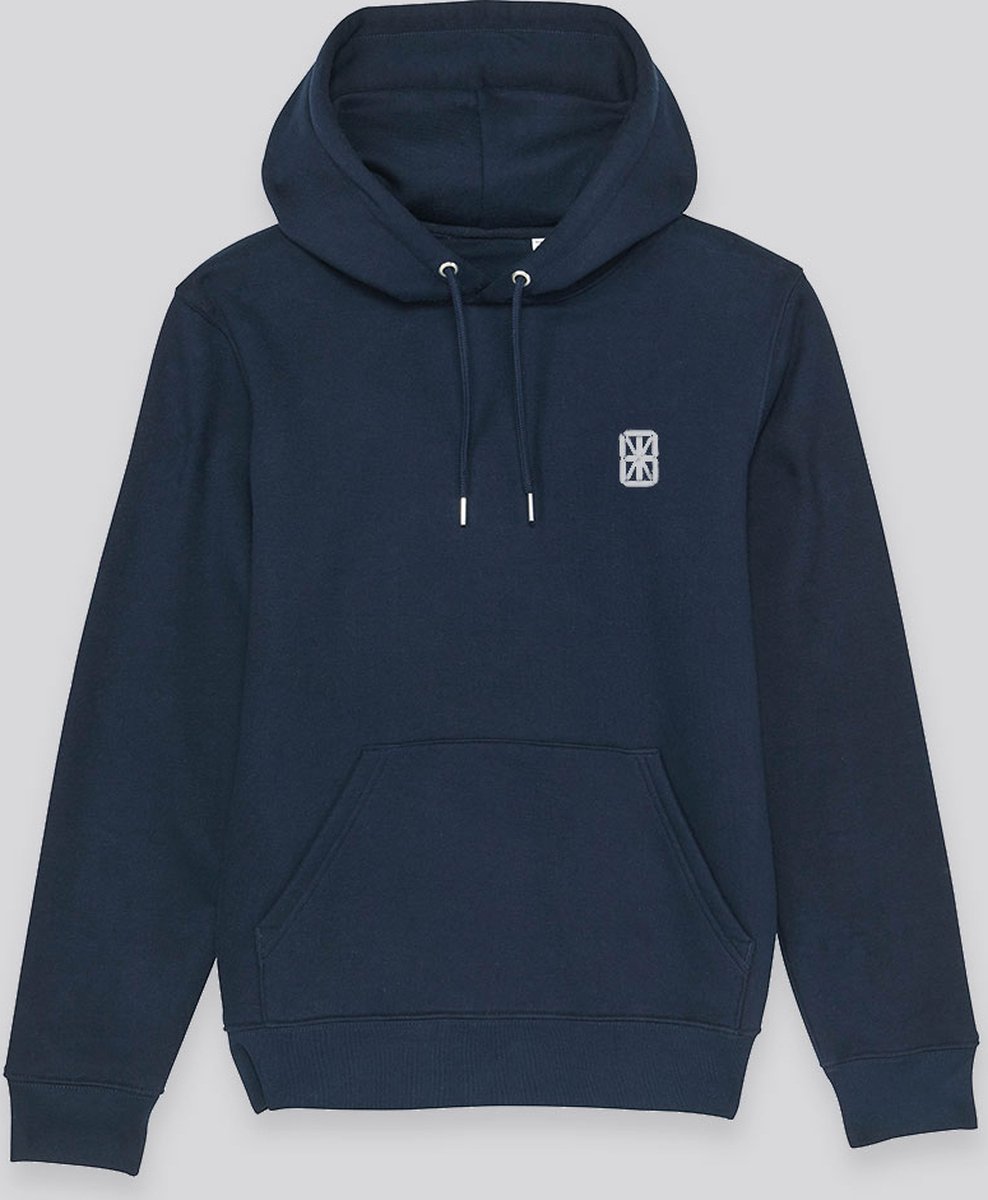 42195 Hoodie New Navy - White 42195 Formaat XL