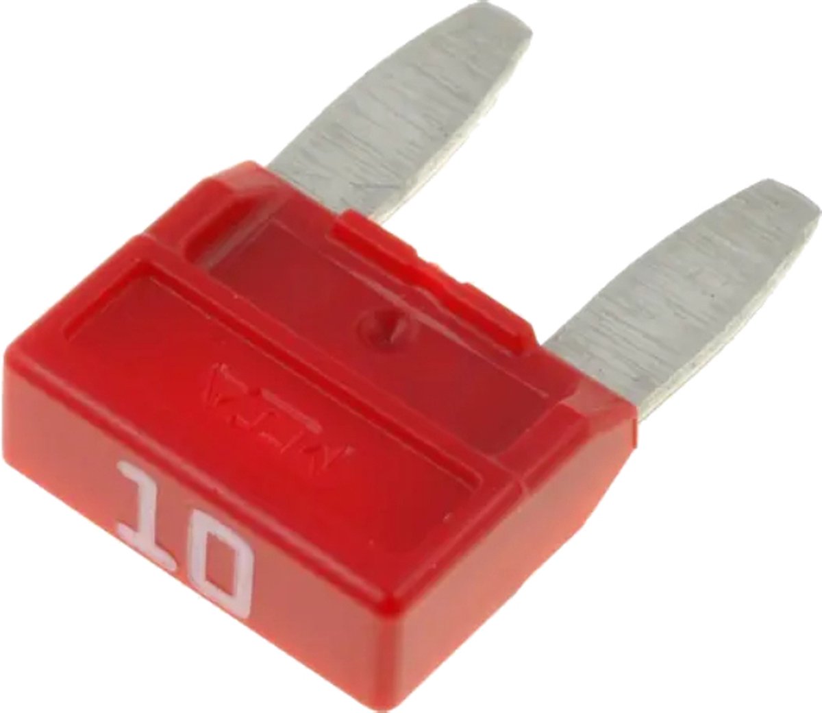 Mini Autozekering - 10 Ampere - Rood - 10 stuks
