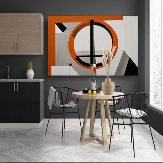 Décoration murale art abstrait - Tableaux minimalistes - Peinture sur toile Salon - Décoration murale chambre d'enfant - Peintures sur toile - Toile de Décoration murale 90x60 cm