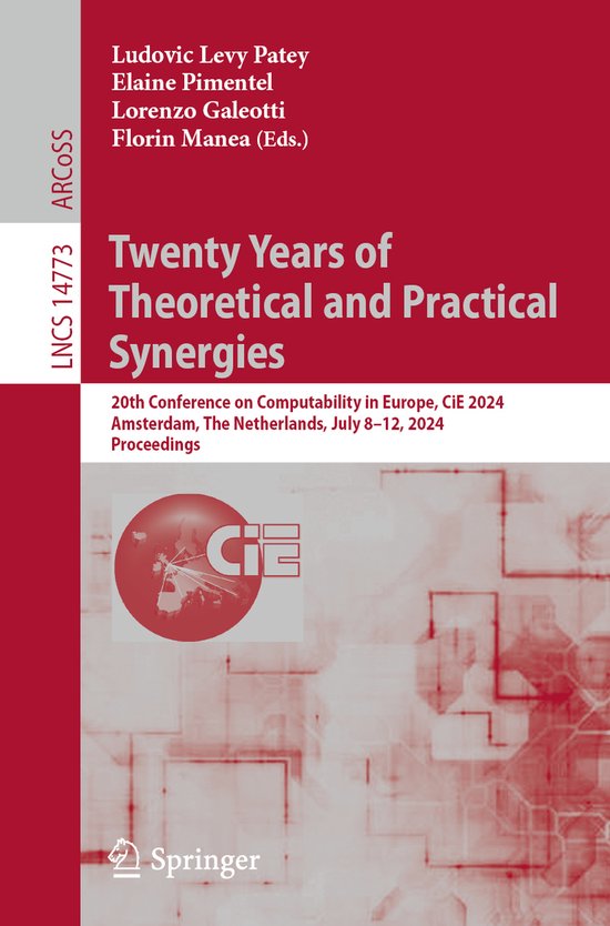 Foto: Lecture notes in computer science twenty years of theoretical and practical synergies