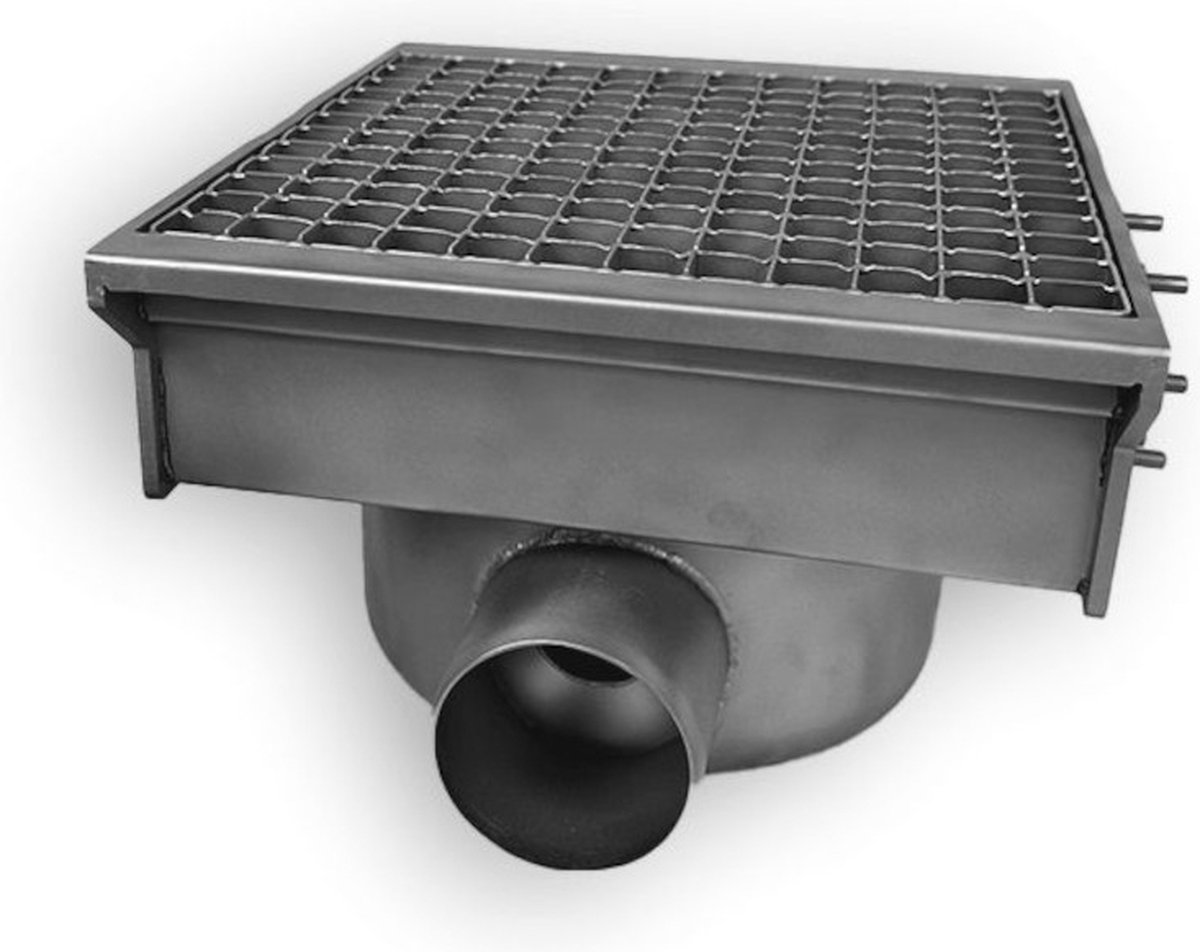 RVS AFVOERPUT 300X265 - 1 EXIT - CombiSteel 7107.0020 - Horeca & Professioneel