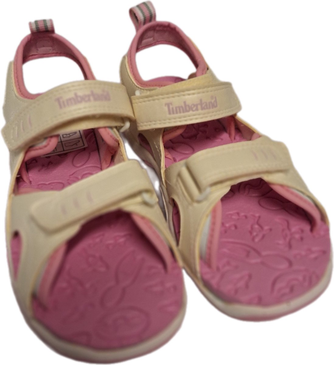 TIMBERLAND-JUNIOR SANDAL-ONYX WHITE-SIZE 6.5/39