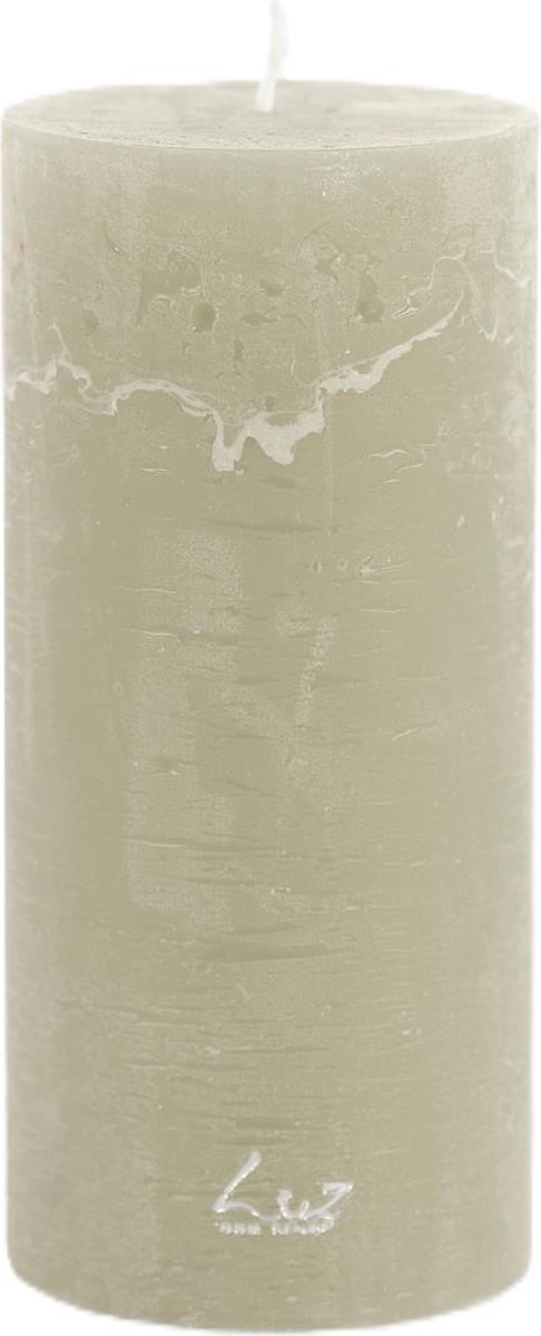 Rasteli Luz Your Senses Stomp Kaars Eucalyptus D 7 cm H 15 cm Groen