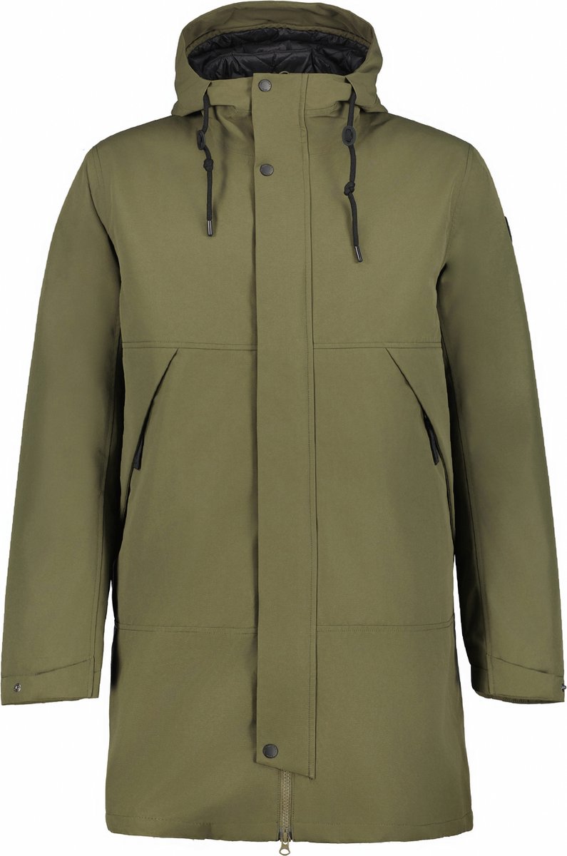 ICEPEAK AIKAS Heren Outdoorjas Groen