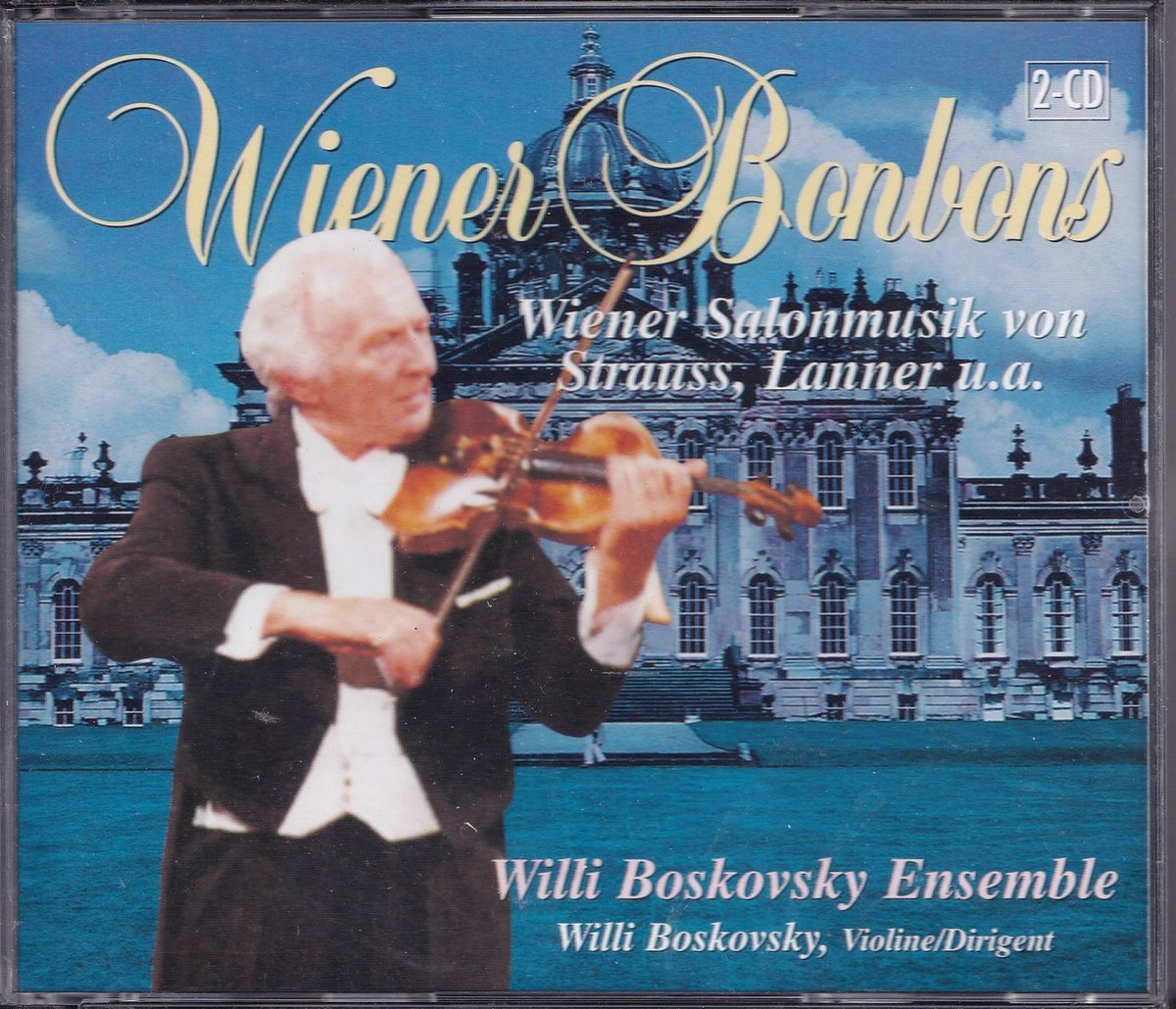 2CD Wiener Bonbons - Diverse componisten - Willi Boskovsky Ensemble o.l.v. Willi Boskovsky