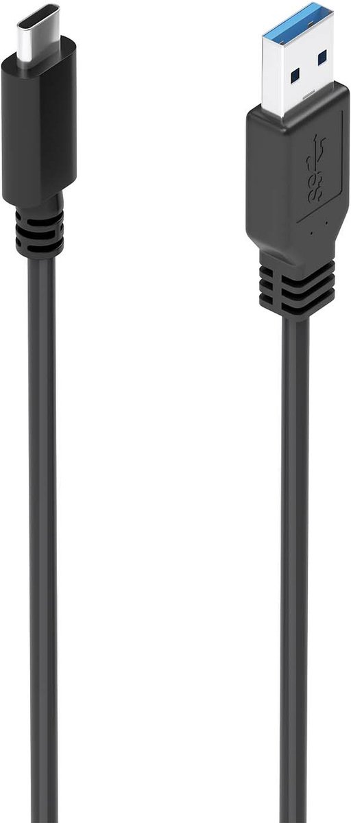 AISENS A107-0860 USB-kabel USB 3.2 Gen 2 (3.1 Gen 2) 2 m USB C USB A Zwart