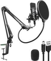Bol.com TRANSNECT® Studio Microfoon met arm – Gaming & Podcast – Microfoon voor pc aanbieding
