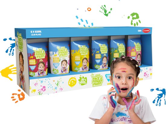 Natural Face & Finger Paint - Gezicht- en vingerverf