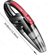 Bol.com Draadloze Stofzuiger - Matrasreiniger - Matras stofzuiger - Matrasreiniger stofzuiger - Zwart - Rood aanbieding