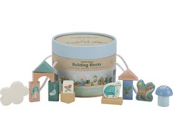 foto van Little Dutch Bouwblokken - Forest Friends FSC