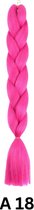 Tressage Cheveux Synthétique 58cm (II Pink) | Cheveux Braiding Extensions pour Crochet Twist Tressage Cheveux, Braid Pre Etendu Tressage Cheveux | tresse cheveux blond - Cheveux synthétiques | Cheveux décolorants 2 paquets x 58 cm par pièce