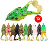 ZOERUM - Leurres grenouille - 9cm / 13.5g - Topwater softbait -Très réaliste avec 'Propeller legs'