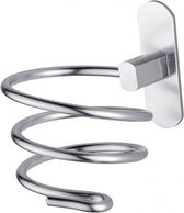 Wandbeugel voor Haardroger & Styling Tools,Haarstijler Föhnhouder, Wandhouder Haardrogerhouder, – Badkamer Opbergrek zonder Boren voor Krultang, Airbrush en Accessoires – RVS Roestvrij Staal